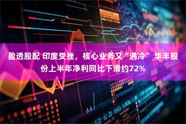盈透股配 印度受挫，核心业务又“遇冷” 华丰股份上半年净利同比下滑约72%