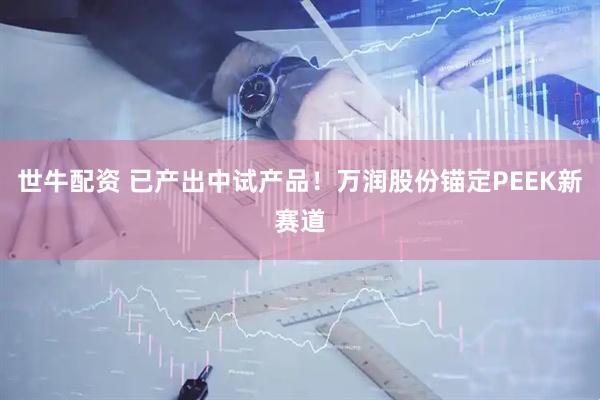 世牛配资 已产出中试产品！万润股份锚定PEEK新赛道